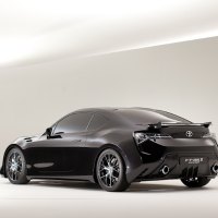 black toyota sports car